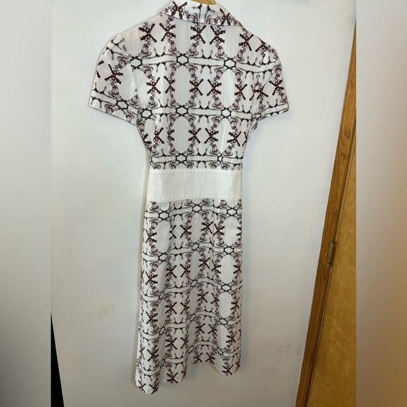 Carolina Herrera Born Free Limited Collection Printed Cotton Shirt Dress - Picture 10 of 12